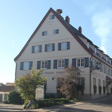 Gasthof Landhotel Hirsch Ostrach Exteriör bild