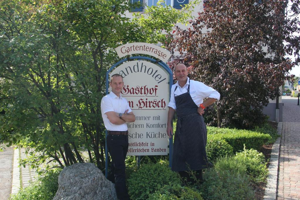 Gasthof Landhotel Hirsch Ostrach Exteriör bild