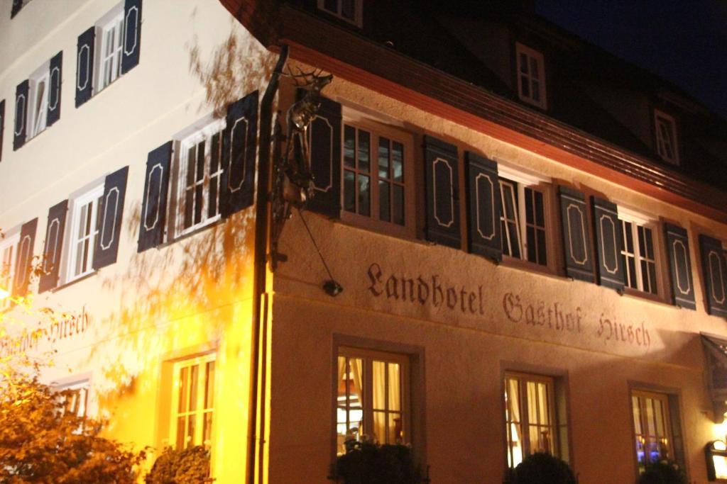 Gasthof Landhotel Hirsch Ostrach Exteriör bild