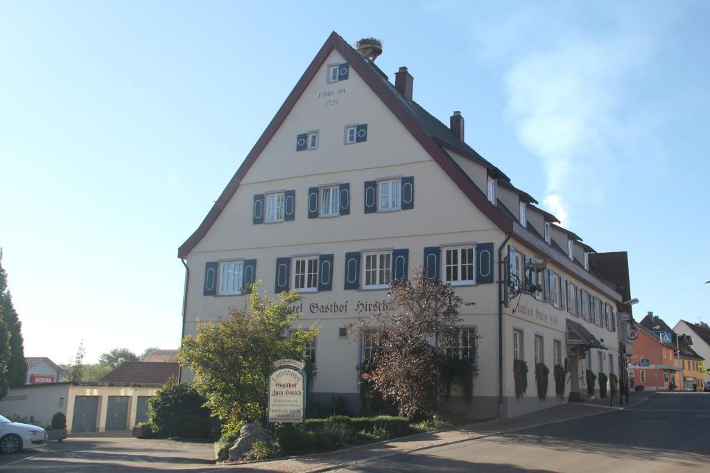 Gasthof Landhotel Hirsch Ostrach Exteriör bild